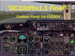 McDonnel-Douglas DC-10 (KC-10) Custom Panel Final